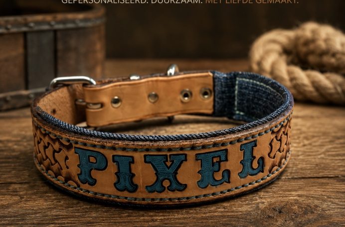 Gepersonaliseerde halsband met naam